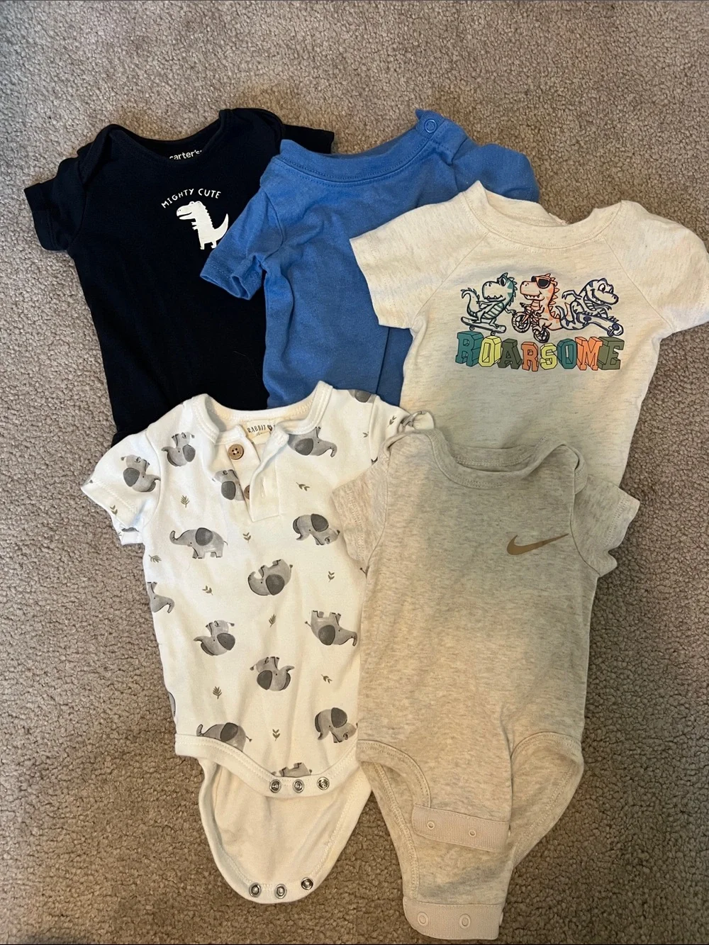 5 Mix and Match Baby Boy outfits